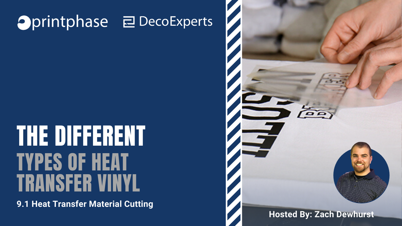 Types of heat transfer vinyl