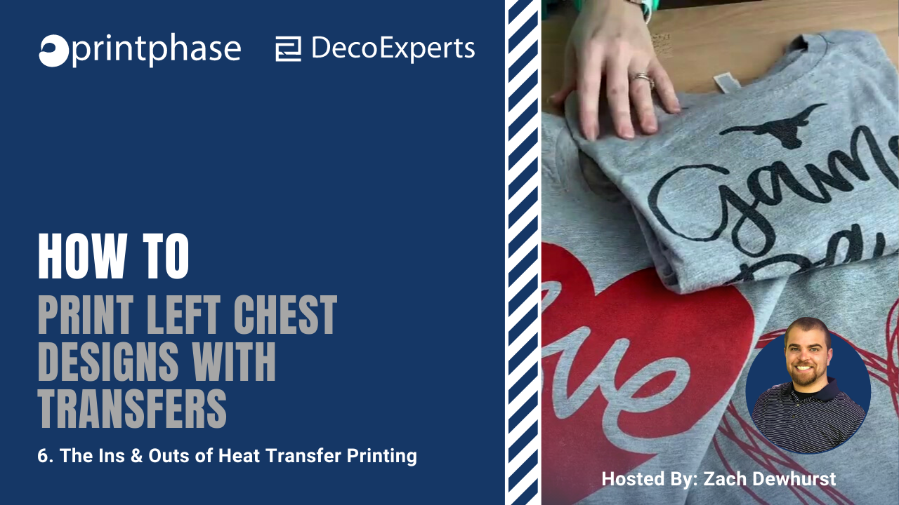 How to Print Left Chest