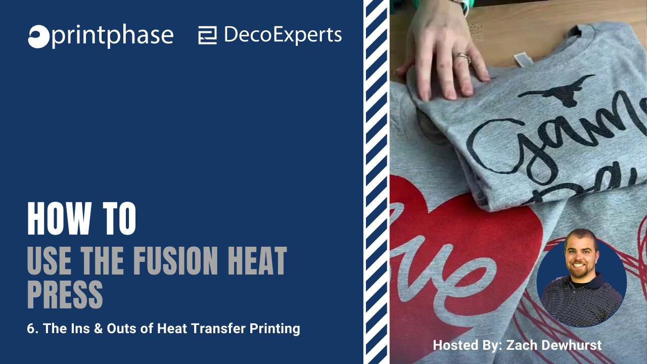 How to use Fusion Heat Press