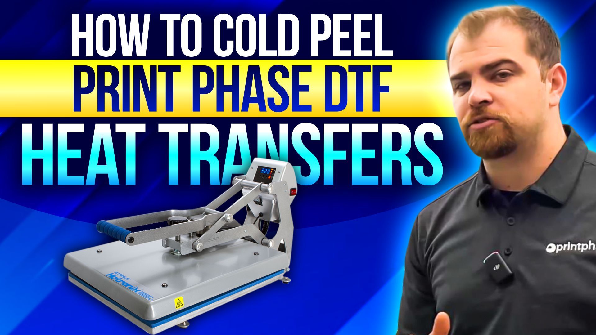 DTF Cold Peel Application Instructions