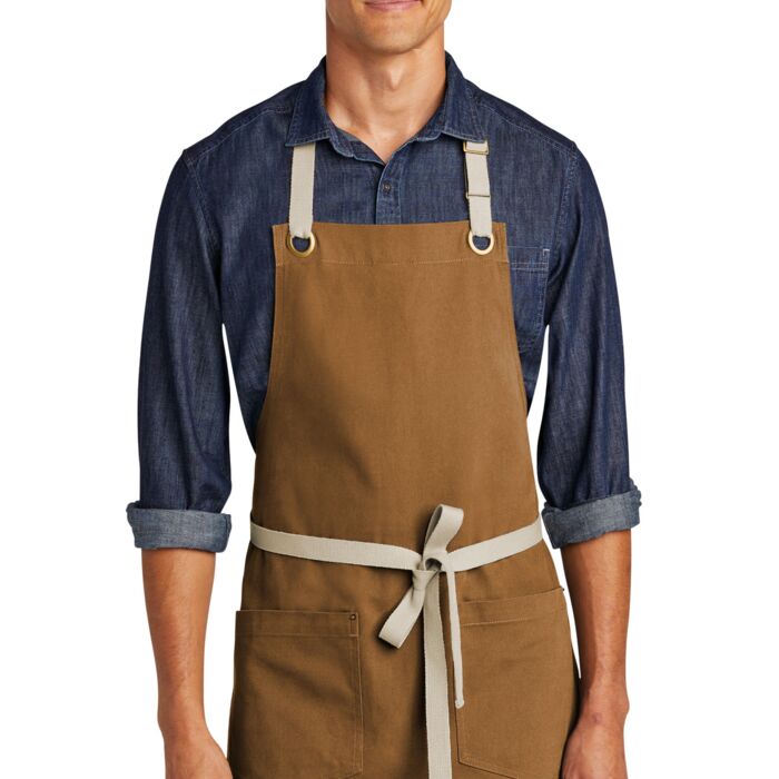 Canvas Full Length Two Pocket Apron Thumbnail