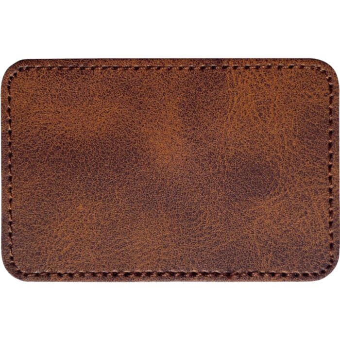 3x2 Leatherette Heat Applied Patch Thumbnail