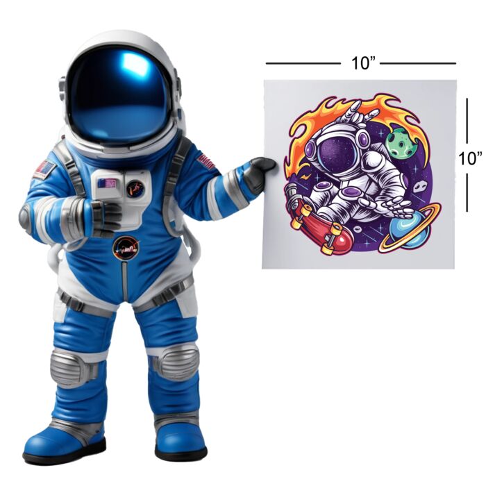 10" x 10" DTF Heat Transfer Thumbnail