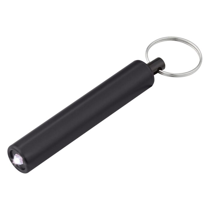 Mini Cylinder LED flashlight key tag Thumbnail