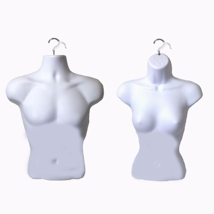 Male & Female Torso Mannequins & Stands (FREE SHIPPING) Thumbnail