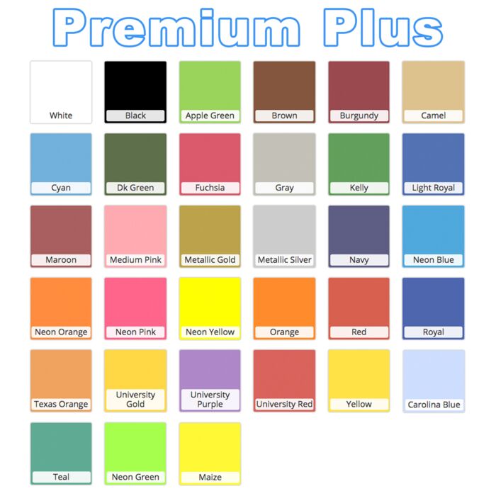 Premium Plus Transfer Vinyl  Thumbnail