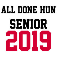 ALL DONE SENIOR 2019 Design