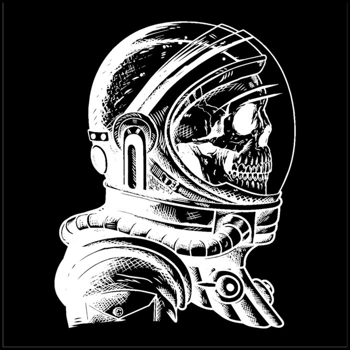 Skeleton Astronaut White  Thumbnail