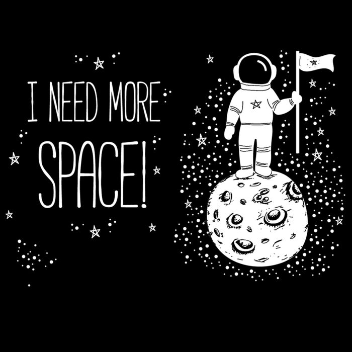 I Need More Space White Thumbnail