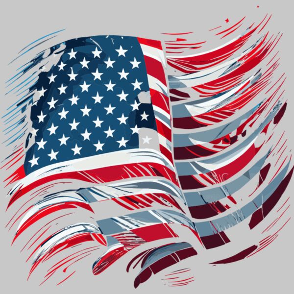 USA Abstract Flag Thumbnail