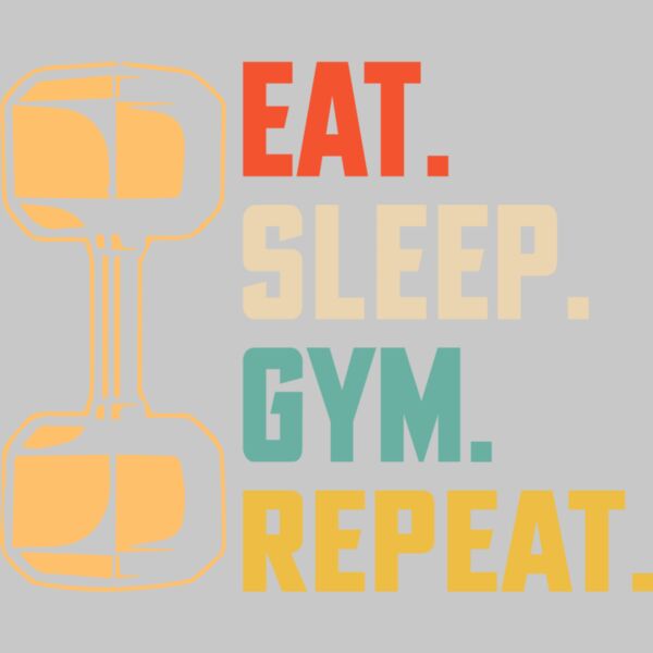 Eat Sleep Gym Repeat Thumbnail
