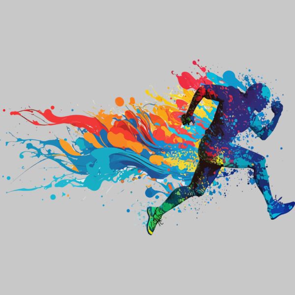 Colorful Football Thumbnail